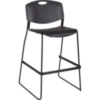 Spot 4400CH Black Cafe or Bar Height Chair, 400 lb. capacity $405 ❊
