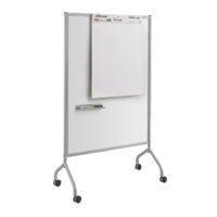 SAFCO Impromptu® Full Whiteboard Screen, 42 x 72 $868 °