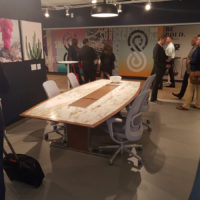 SurfaceWorks RAPPORT® CONFERENCE T-BASE Conference Table
