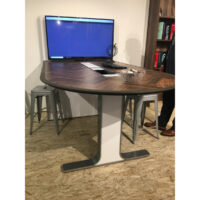 SurfaceWorks RAPPORT® MEDIA Table with Antimicrobial Edge