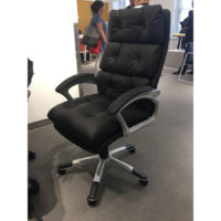 Discontinued. - Executive Button Tufted High Back Plush 7371 Executive Chair $300