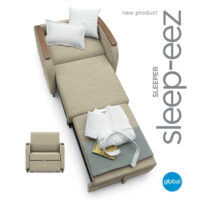 Sleep-Eez™ compact sleeper chair - Sit, relax or rest in comfort