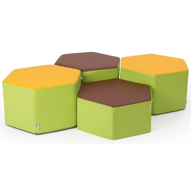 Honeycomb Soft Seating Set by Gressco - Image 2