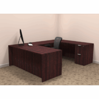 U Station Desk with Box Box File and File File $1,564  ♦