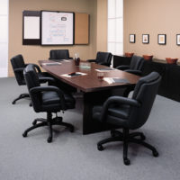 Global Boardroom Boatshape Conference Room Tables