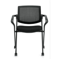 Mesh Back Flip Seat OTG 11340B Nesting Chair $450