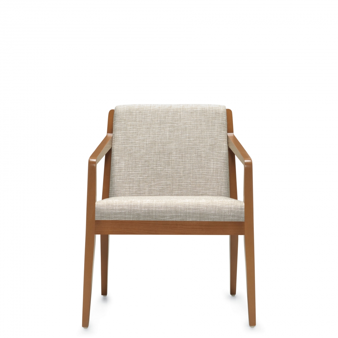 Chap™ Upholstered Back Armchair, Wood Front Rail $1,361 ♦ - Image 6