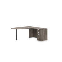 SL Desk Layout K, D-Shape L-Desk $1,223