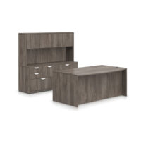 SL Desk Set Layout J, with Hutch $4,238