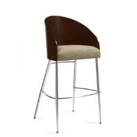 Global Marche™ Curved Wood Back Bar Stool $1,536 ♦