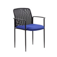 Boss Mesh Back Guest Chair B6909, Blue Seat $155 ♦