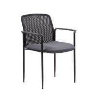 Boss Mesh Back Guest Chair B6909, Grey Seat $155 ♦