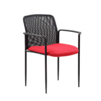 Boss Mesh Back Guest Chair B6909, Red Seat $155 ♦