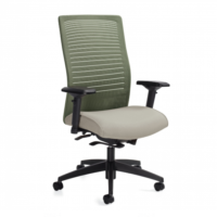 Global Loover, Mesh High Back Weight Sensing Synchro-Tilter Chair $1,132
