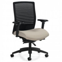 Global Loover, Mesh Medium Back Weight Sensing Synchro-Tilter Chair $1,083