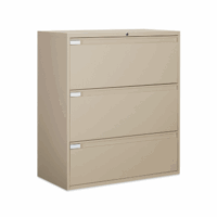 New Global 36"W 3 Drawer Lateral File (9336P-3F1H) $1,307 ♦