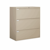 New Global 42"W 3 Drawer Lateral File (9342P-3F1H) $1,447 ♦