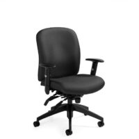Global Truform® TS 5451-3 Medium Back Heavy Duty Multi-Tilter $925 ♦