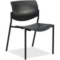 Lorell Stack Chairs with Molded Plastic Seat & Back   $225.00