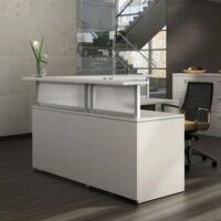 Global Adaptabilities Modern Reception Desk $7,978