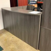 Reception L-Desk in Artisan Gray $1,541