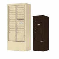 Metal Horizontal 4C Depot Mailbox Floor Supported Sorting System $3,250