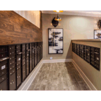 Metal Horizontal 4C Depot Mailbox Wall Mounted Recessed Sorting System $3,250