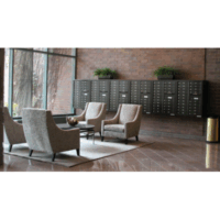 Metal Horizontal 4C Depot Mailbox Wall Mounted Floating Sorting System $3,250