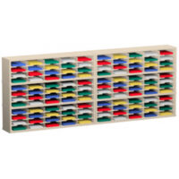 Metal Horizontal Mail Room Legal Paper Organizer Sorting System $3,500