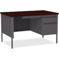 Lorell Fortress Series 48" Single-Pedestal Desk $1,055