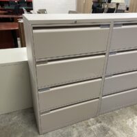 SOLD_Used Teknion 4 Drawer Laterals