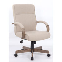 Modern Executive Beige Conference Chair $368 °