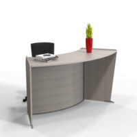 Curved Ada Reception Desk