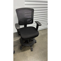 ValueMesh Basic Task Drafting Stool, with Arms - $385