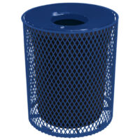 OfficeSource | Park Collection 32 Gallon Expanded Receptacle