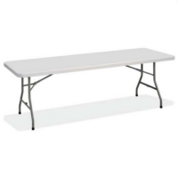 OfficeSource | Blow Molded Folding Tables | Rectangular Plastic Blow-Molded Folding Table 72'W x 30'D : $254