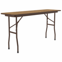 OfficeSource | Melamine Folding Tables | Rectangular Folding Table - 96"W x 18"D : $527
