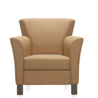 Global Senator Mustard Arm Chair $ 2,400
