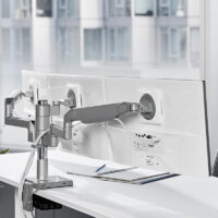 Humanscale® M/Flex with M2.1 Monitor Arms and Slider $800