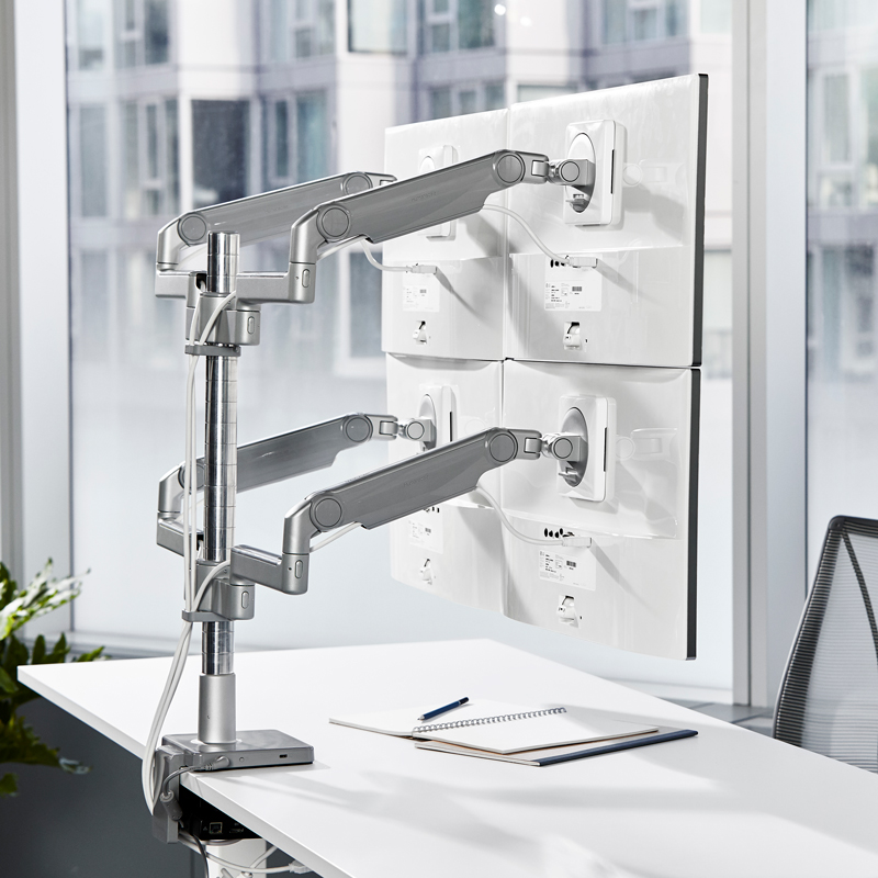 Humanscale® M/Flex with M2.1 Monitor Arms and Slider $800 - Image 3