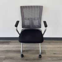 OM Seating Affirm Mesh Back Nesting Armchair $507