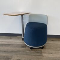 OM Seating Plot Twist Pouf w/ Backrest and Tablet $1,810