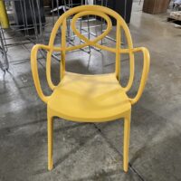 Beaufurn Yellow Star Arm Chair