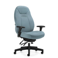 Global Obusforme Extended Back Heavy Duty Syncro-Tilter Chair  $1,808
