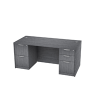 NDI Classic Laminate Desk Full Double Pedestal 30″ x 71″