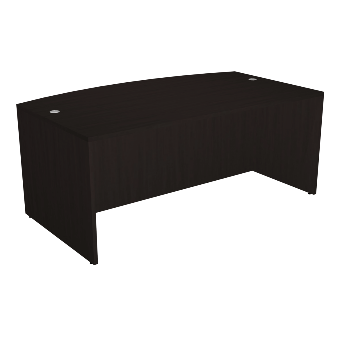 71"W x 36"D Bowfront Desk Shell - Image 4