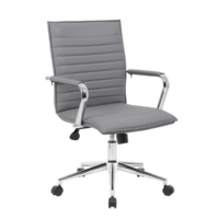 NDI Vigo Mid Back Chair w/ Fixed Arms $175