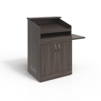 Nevins Union Electronic Floor Mobile Lectern