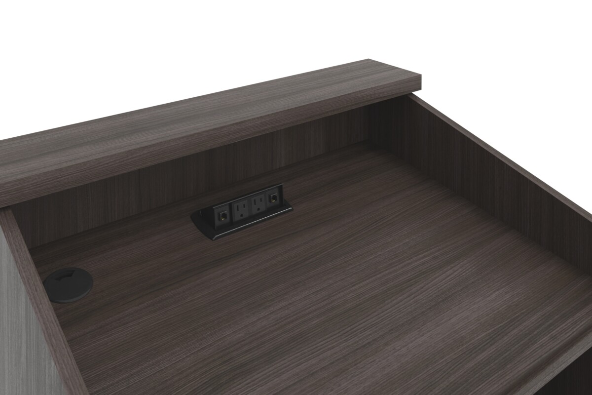 Nevins Union Electronic Floor Mobile Lectern - Image 8
