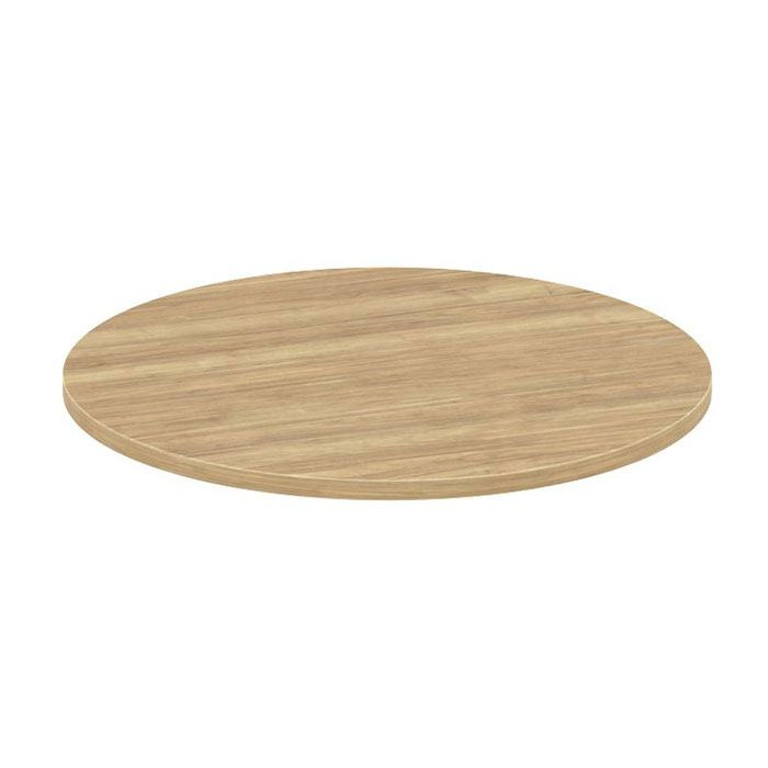 30" Bar Height Round Top Cafe Table with Cross Base - Image 3